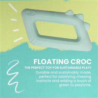 Floating Croc Dog Toy