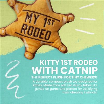 Kitty 1st Rodeo Cat Toy with Catnip