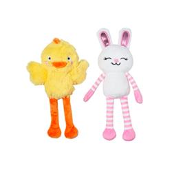PetShop by Fringe Studio Hoppy Go Clucky Dog Toy Set 2pc