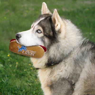 NFL Detroit Lions Hot Dog Toy