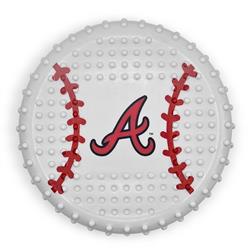 ATLANTA BRAVES  HARD NYLON BASEBALL CHEW TOY