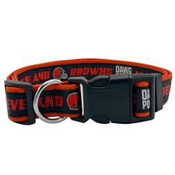 CLEVELAND BROWNS SATIN COLLAR