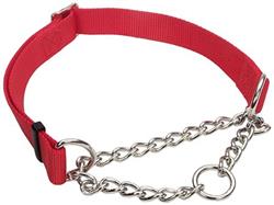 COASTAL Adjustable Check Choke Training Collar 5/8 x 10-14 Red