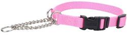 COASTAL Check Training Collar w/Buckle - 5/8 x 14-18in - Bright Pink