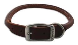 COASTAL Latigo Rolled Collar - 3/4 x 18