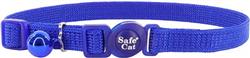 COASTAL Safe Cat Adjustable Collar 3/8x8-12 Blue
