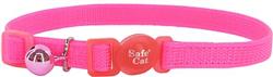COASTAL Safe Cat Adjustable Collar 3/8x8-12 Hot Pink