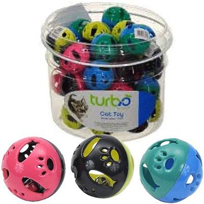 COASTAL TURBO CAT TOY BIN Plastic Balls 36ct