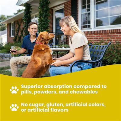 Paramount Pet Health Liquid Vitamins Skin & Coat Support Dog Supplement