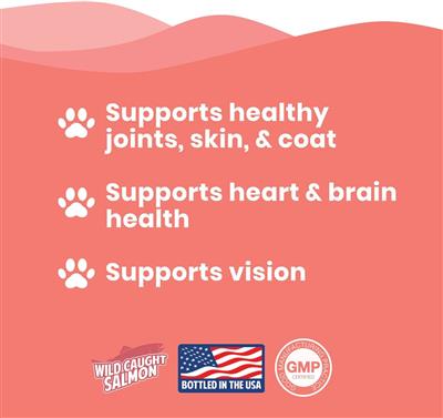 Paramount Pet Health Wild Alaskan Salmon Oil Dog & Cat Supplement