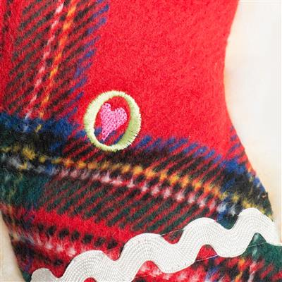 Tartan Tidings Collection Plaid McButtons, Jr.