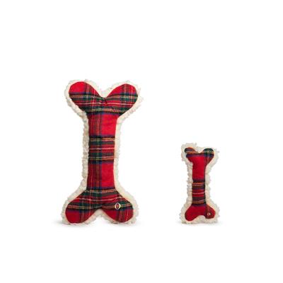 Tartan Tidings HuggleFleece® Collection HuggleFleece Bone