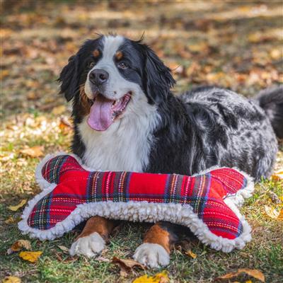 Tartan Tidings HuggleFleece® Collection HuggleFleece Bone
