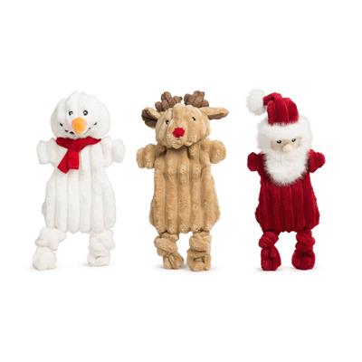 HuggleFlatties™ Classic Collection, 3-pack Assorted (St. Nick, Rudy and Snowman)
