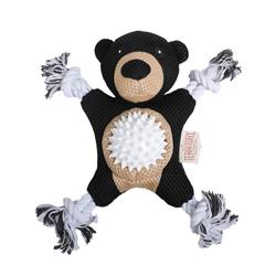 Black Bear 2-in-1 Dog Toy