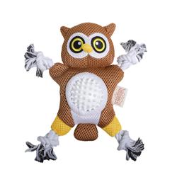 Owl 2-in-1 Dog Toy