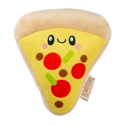 Pizza with Squeaker Dog Toy