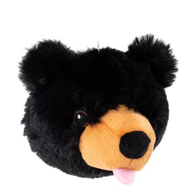 Tall Tails Black Bear Indoor Fetch Ball 2-in-1 Dog Toy