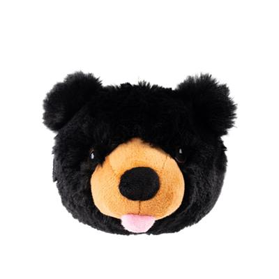 Tall Tails Black Bear Indoor Fetch Ball 2-in-1 Dog Toy