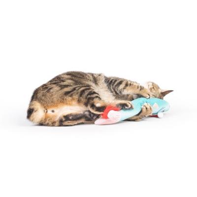 Merry Fishmas Sardine Kicker Cat Toy