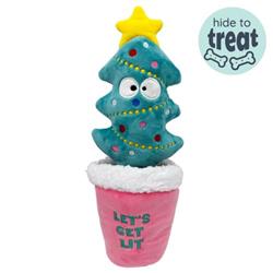 Seek 'n Treat Let's Get Lit Pawt Dog Toy
