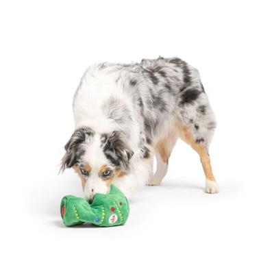 Squeak 'n Peek Christmas Tree Dog Toy