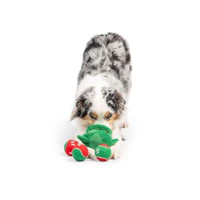 Squeak 'n Peek Christmas Tree Dog Toy