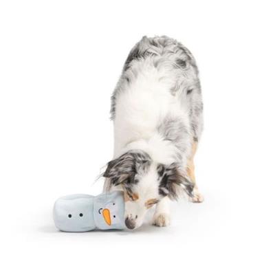 Squeak 'n Peek Frosty Snowman Dog Toy