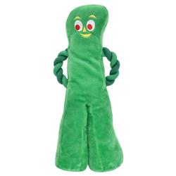 Multipet Gumby w/ Rope Arms Dog Plush Toy 10"