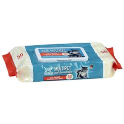 Multipet Sensitive Area Soft Pet Wipes 50ct.