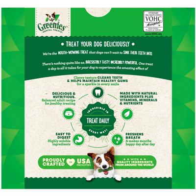 Greenies Dog Dental Treats Teenie, Original, 1ea/36 oz, 130 ct