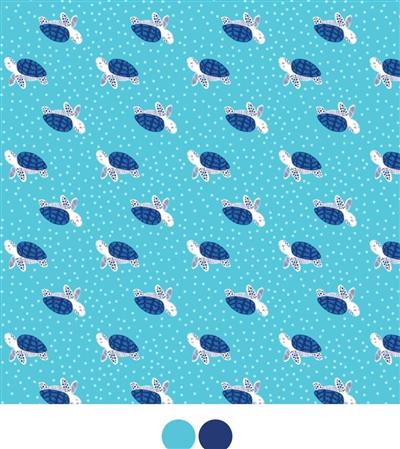 Nautical Bandana | Beach Bandana | Summer Bandana |  Lake | Dog Bandana | Sea Turtle