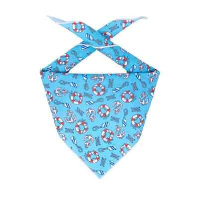 Nautical Bandana | Sailboat Bandana | Summer Bandana | Beach Bandana | Boating Bandana | Lake Dog Bandana