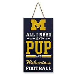 Michigan State "All I Need Is My Pup And Football" Sig