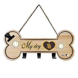 San Diego Padres Bone Shape Sign With Hooks