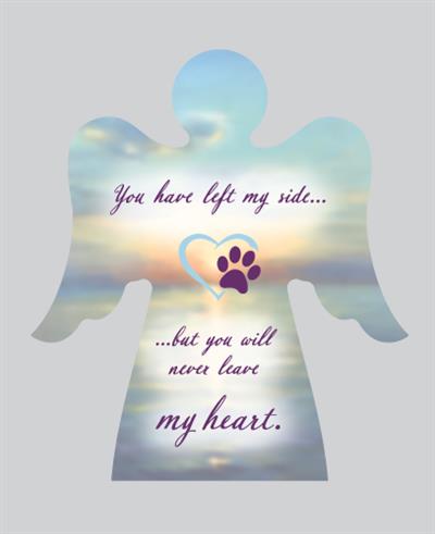 Memorial Keepsake - Small Angel - You have left my side