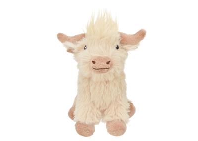 Multipet Minipet Highland Cow Dog Toy 5"