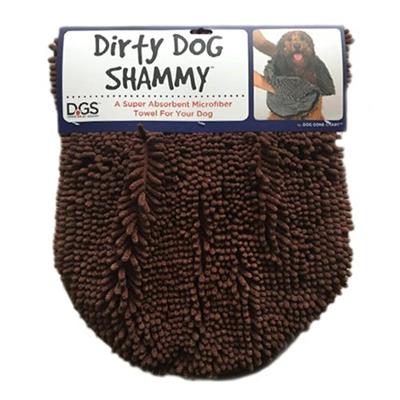 DGS Dirty Dog Shammy Towel Brown