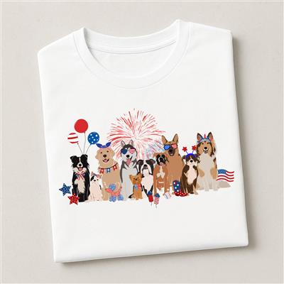 4th of July Shirts | Patriotic Shirts | Patriotic Shirt | Independence Day |  Dog | Graphic | 4th of July | Memorial Day