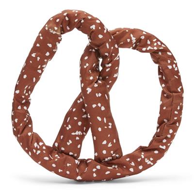BARK Paula's Park Slope Pretzel Plush Dog Toy M