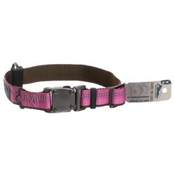 Coastal K9 Explorer 5/8 Inch Adj Collar Rosebud Pink (8-12 Inch)