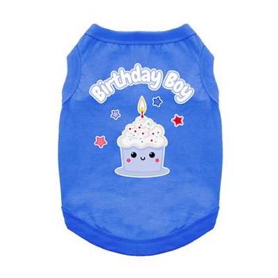 Birthday Boy Dog Tank Top - Blue