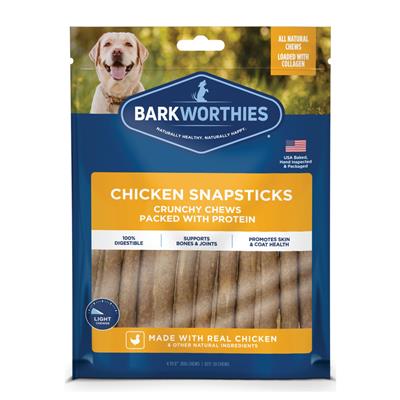 Barkworthies Dog Snacksticks Chicken 6In 5Pk