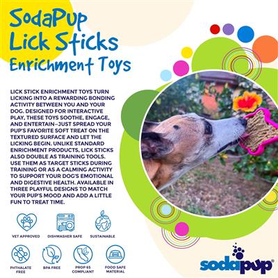 Lick Stick Hand-Held Interactive Enrichment Toys