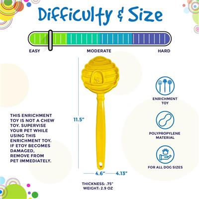 Lick Stick Hand-Held Interactive Enrichment Toys