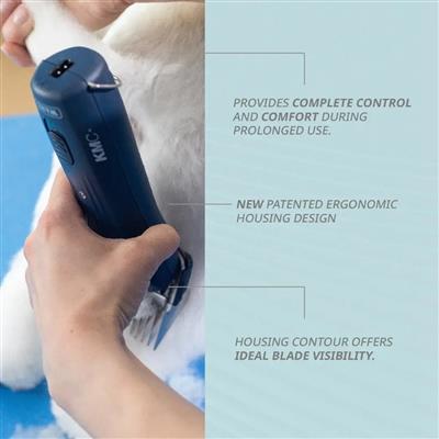 KMC+ 2 Speed Cordless Clipper Navy Blue by Wahl