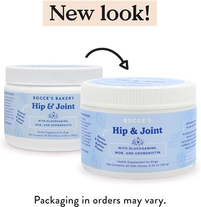 Bocces Bakery Dog Supplement Hip And Joint 6.35oz. (Pack of 3)