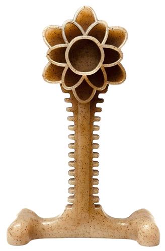 Honey Bone Dental Flower Tower eChew Ultra Durable Nylon Dog Chew Toy - XL