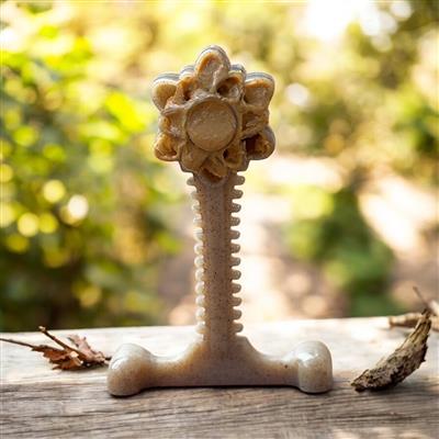 Honey Bone Dental Flower Tower eChew Ultra Durable Nylon Dog Chew Toy - XL