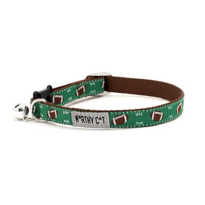 Football Field Cat Collar